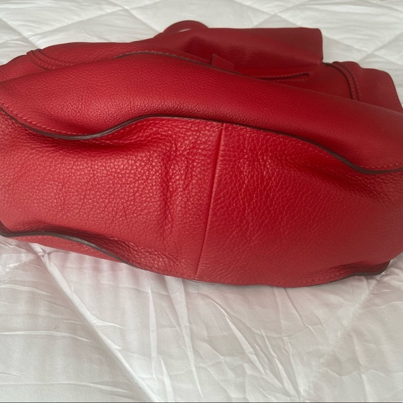Chloe Large Marcie Hobo- Red - Picture 14 of 16